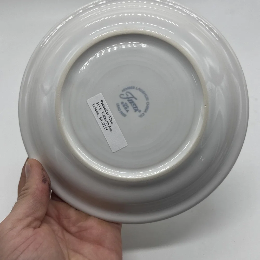 Fiesta Remember When Antiques & Collectibles Firecracker Bistro Salad Plate #1